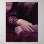 Hands of the Mona Lisa by Leonardo da Vinci Posters