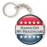Hands Off My Healthcare Keychain
