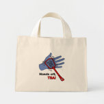 Hands Off, TSA! Tiny Tote Bag