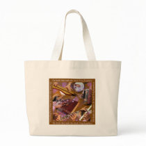 Hands That Make the Music ..Make Happiness (Brown) Canvas Bag