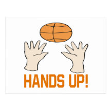 Hands Up Post Card