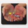 Hands with Pastels, covered Mouse Pads