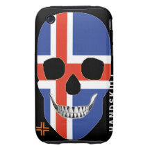 HANDSKULL Iceland - IPhone 3G 3GS Case Tough iPhone 3 Tough Case