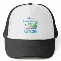 Handsome and Young Uncle Mesh Hats