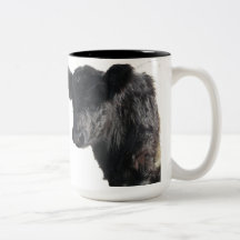 Handsome Belted Galloway Steer Mug
