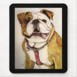 Handsome Bulldog mousepads