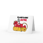 Handsome Devil Greeting Card