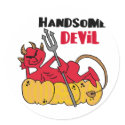 Handsome Devil Sticker