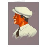 Handsome Retro Frenchman in Sporting Whites cards