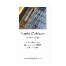 Handweaver Business Card Template