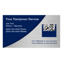 Handyman Business Cards