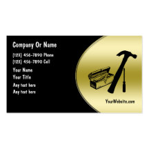 Handyman Business Cards