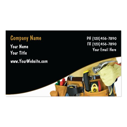 Handyman Business Cards
