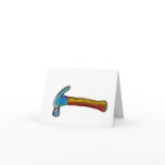 Handyman carpenter home repair hammer thank you cards