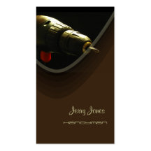Handyman, repairman business cards