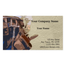 Handyman Tools Watercolor Business Card