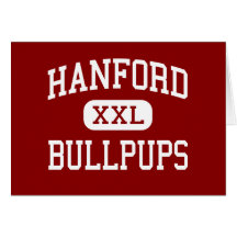 Hanford - Bullpups - High - Hanford California Greeting Card