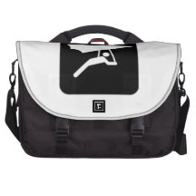 Hang Gliding Sign Laptop Computer Bag