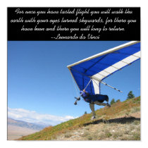 Hang Gliding Takeoff posters