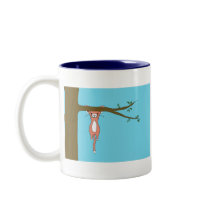 Hang in there! Marshmallow the Cat Coffee Mug