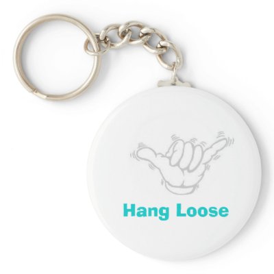 Hang Loose Key Chain by kinacheer