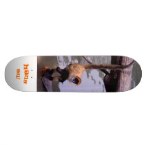 Hang On! Monkey Skateboard