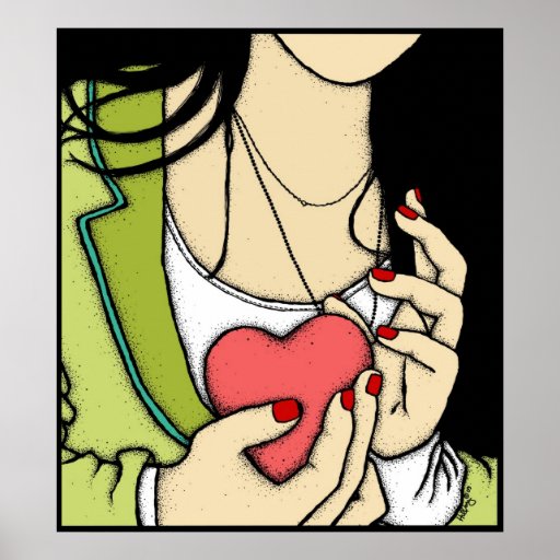 Hang On To Your Heart Print