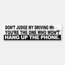 Hang Up Bumper Sticker