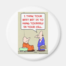 hang yourself cell attorney magnet