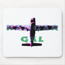Hangar Gal Mousepad