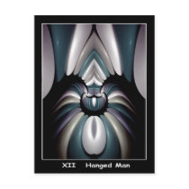 Hanged Man Tarot Card Postcards