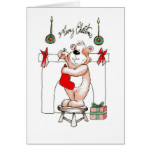 Hangin' Stockings Cards