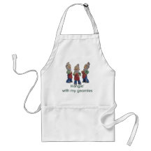 Hangin with my gnomies Apron
