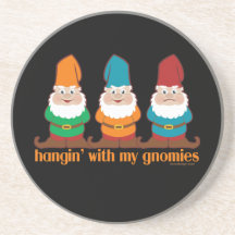 Hangin' With My Gnomies Drink Coaster