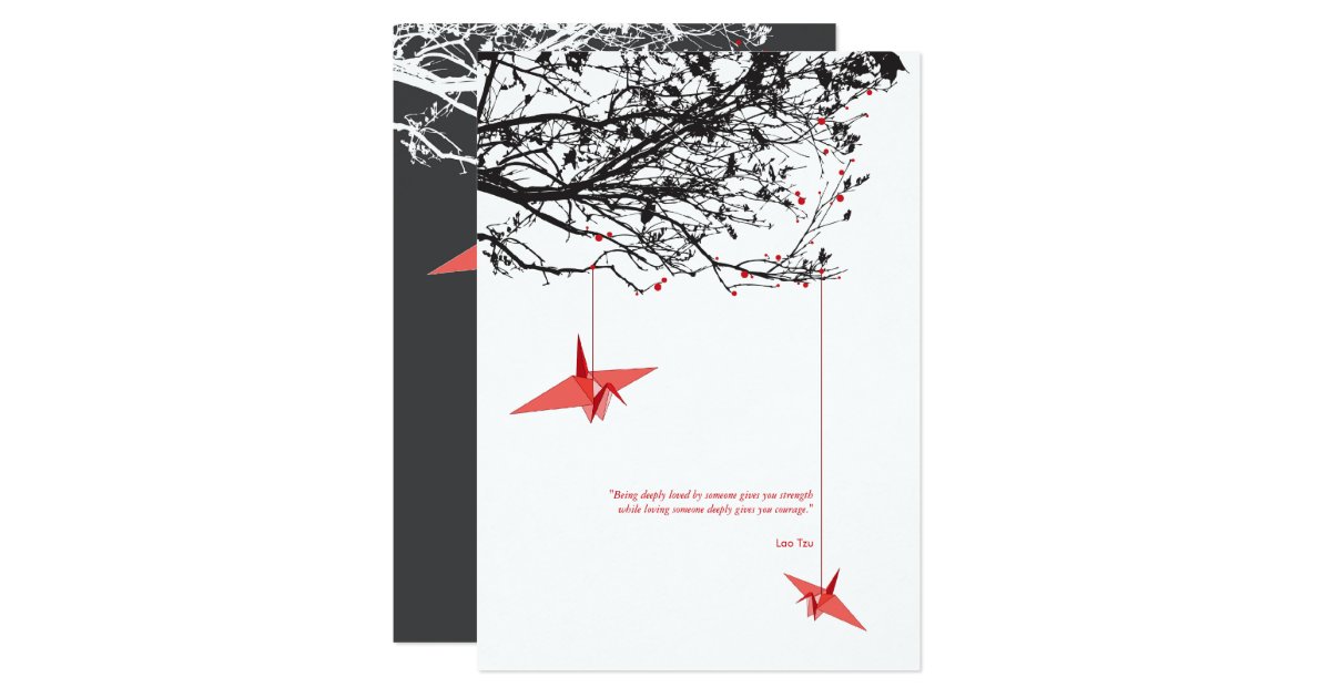 wedding invitations origami crane hanging origami paper cranes wedding invitation zazzle wedding invitations origami crane hanging origami paper cranes wedding invitation zazzle