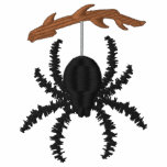 Hanging spider embroidered men's t-shirt embroidered shirts