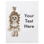 Hanging Teddy Orange Sepia flyers