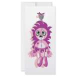 Hanging Teddy Original Pink rack cards