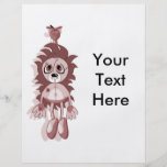 Hanging Teddy Red Full Colour Flyer