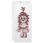 Hanging Teddy Red rack cards