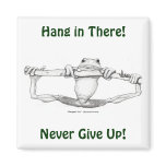 Hanging Tree Frog Motivational Magnet