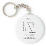 Hangman keychains