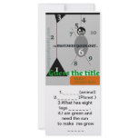 Hangman questions rack cards