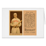 Hank Gowdy Braves Baseball 1912 Greeting Cards