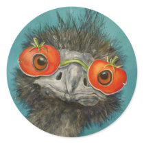 hank the emu stickers