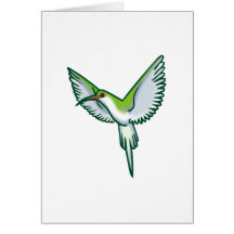 Hannah Hummingbird Greeting Card