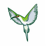Hannah Hummingbird Photo Cut Outs