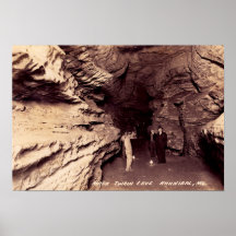 Hannibal Missouri Reception Hall, Mark Twain Cave Print