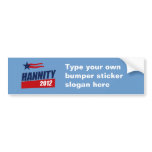 Hannity 2012 Banner bumper stickers