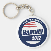Hannity for President 2012  Keychain